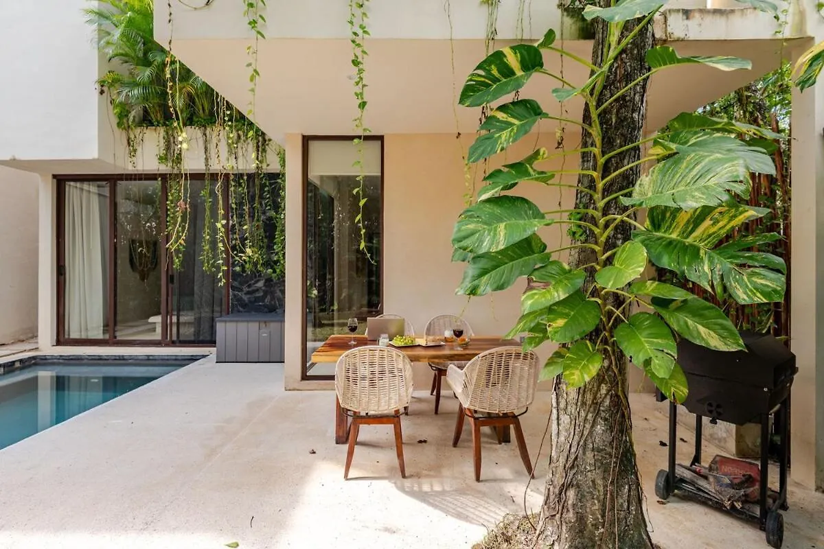 Villa W Private Pool Ideal For Families Y Friends Tulum Сasa de vacaciones